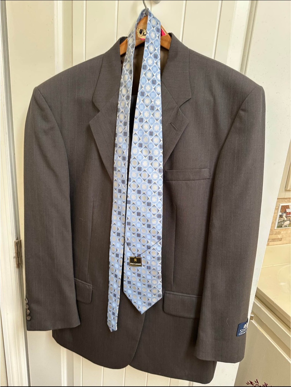 Stafford Charcoal Gray Men's Sport Coat
